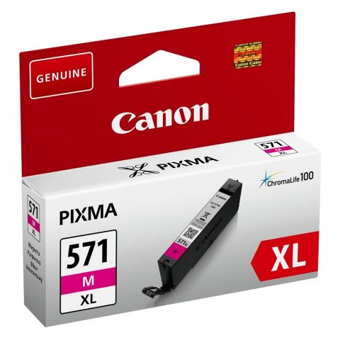 Canon 0333C001 Magenta Inkjet Cartridge  CLI-571XL 