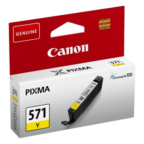Canon 0334C001 Yellow Inkjet Cartridge  CLI-571XL 