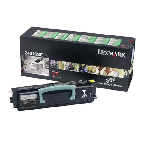 Lexmark 24016SE Black  Laser Toner  24016SE