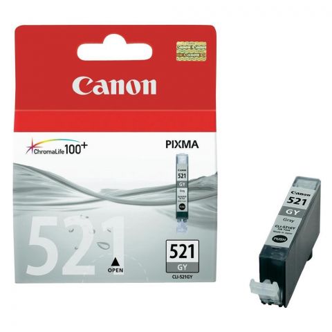 Canon 2937B001 Grey Inkjet Cartridge  CLI-521 
