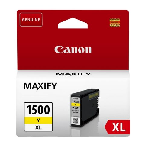 Canon 9195B001 Yellow Inkjet Cartridge  PGI-1500XL 