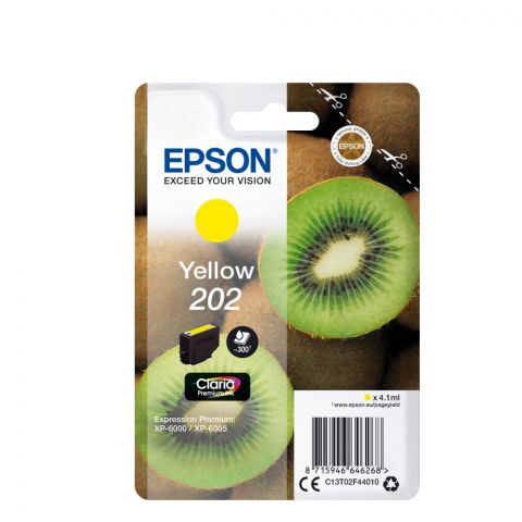 Epson C13T02F44010 Yellow Inkjet Cartridge  202XL