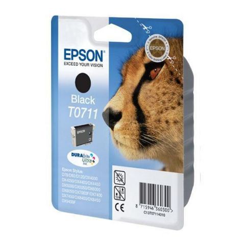 Epson C13T07114012 Black  Inkjet Cartridge  T0711 