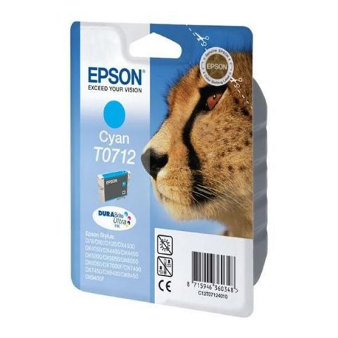 Epson C13T07124012 Cyan Inkjet Cartridge  T0712 