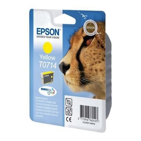 Epson C13T07144012 Yellow Inkjet Cartridge  T0714 