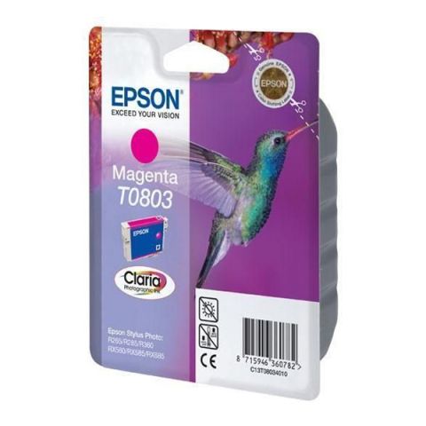 Epson C13T08034011 Magenta Inkjet Cartridge  T0803 