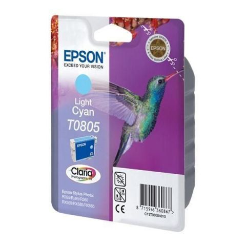 Epson C13T08054011 Light Cyan Inkjet Cartridge  T0805 