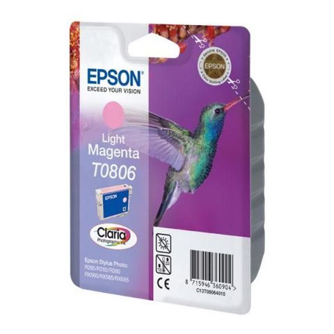 Epson C13T08064011 Light Magenta Inkjet Cartridge  T0806 
