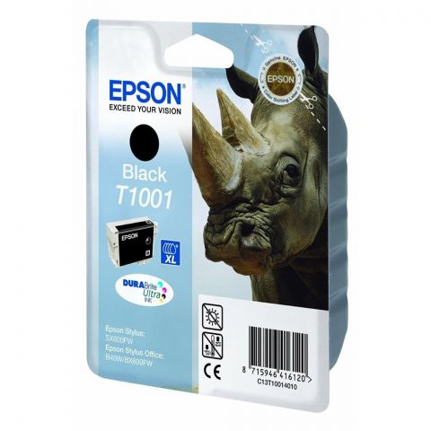 Epson C13T10014010 Black  Inkjet Cartridge  T01001 