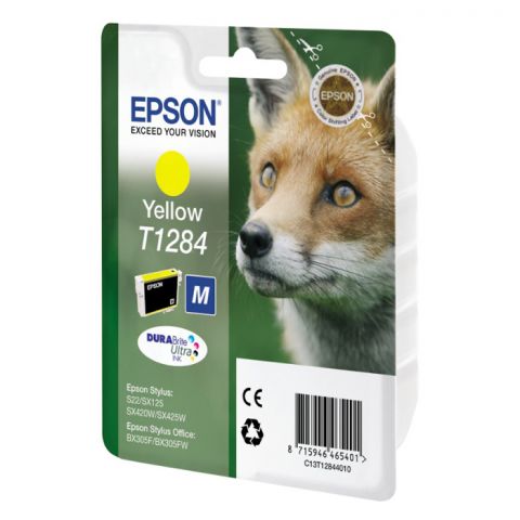 Epson C13T12844012 Yellow Inkjet Cartridge  T01284 