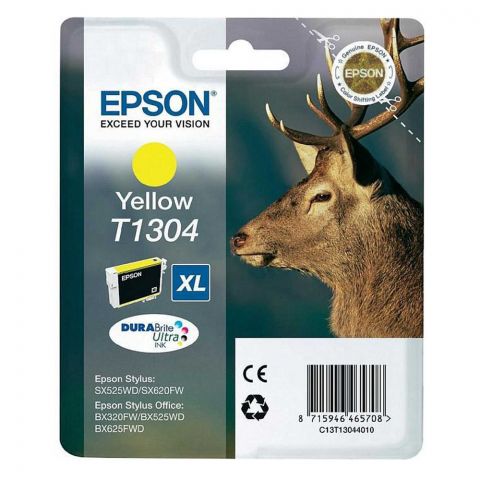 Epson C13T13044012 Yellow Inkjet Cartridge  T01304 