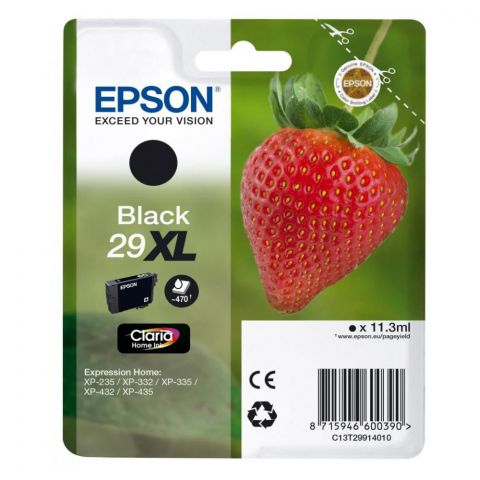 Epson C13T29914012 Black  Inkjet Cartridge  T02991 