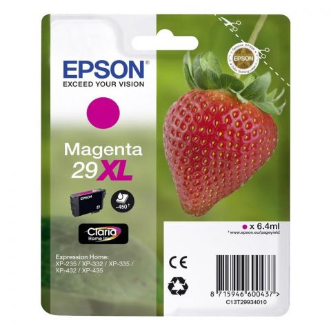 Epson C13T29934012 Magenta Inkjet Cartridge  T02993 