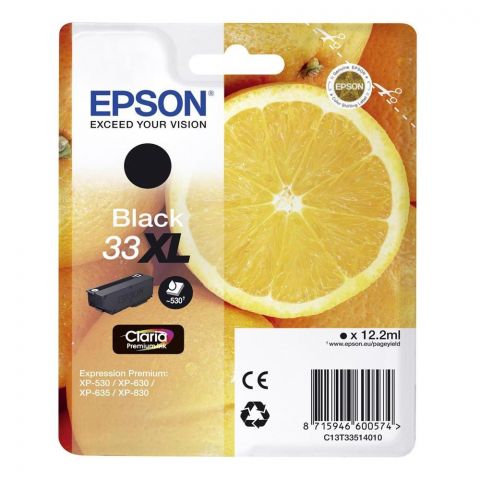 Epson C13T33514012 Black  Inkjet Cartridge  T3351XL