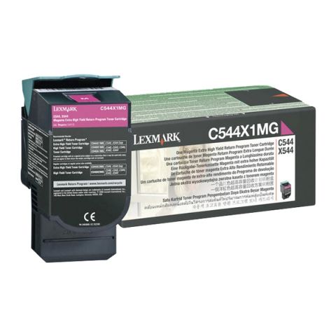 Lexmark C544X1MG Magenta Laser Toner  C544X1