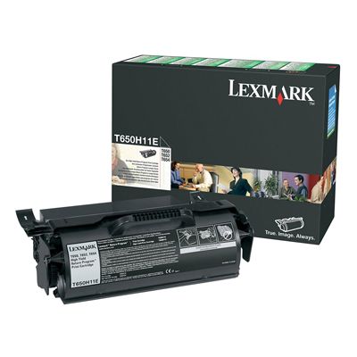 Lexmark T650H11E Black  Laser Toner  T650H11