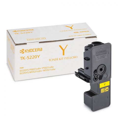 Kyocera 1T02R9ANL1 Yellow Laser Toner  TK-5220Y