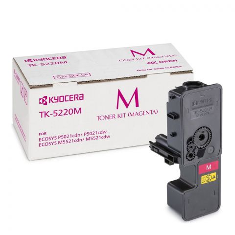 Kyocera 1T02R9BNL1 Magenta Laser Toner  TK-5220M