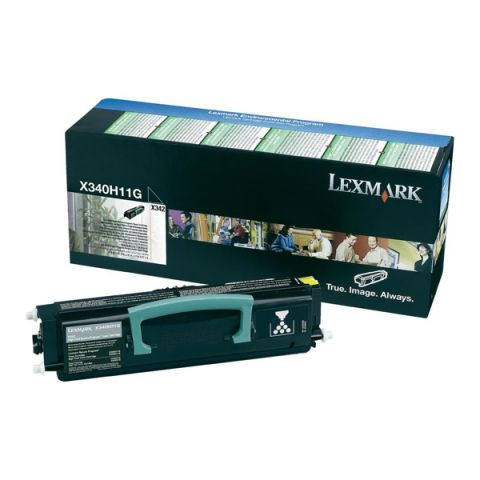 Lexmark X340H11G Black  Laser Toner  X340H11G