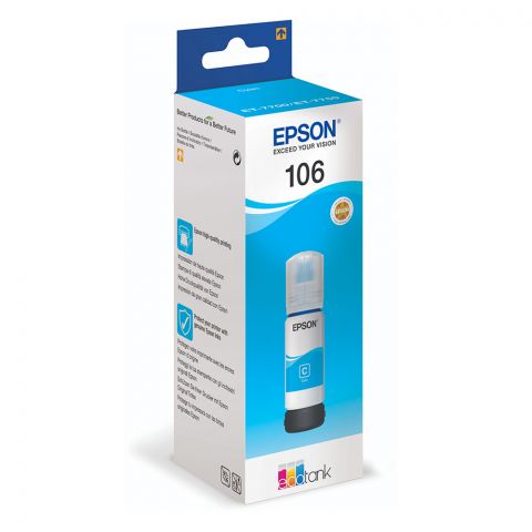 Epson Μελάνι Inkjet 106 Cyan (C13T00R240) (EPST00R240)
