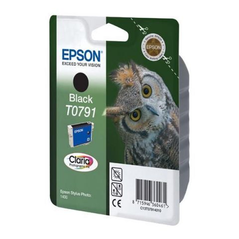 Epson Μελάνι Inkjet T0791 Black (C13T07914010) (EPST079140)