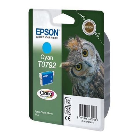 Epson Μελάνι Inkjet T0792 Cyan (C13T07924010) (EPST079240)