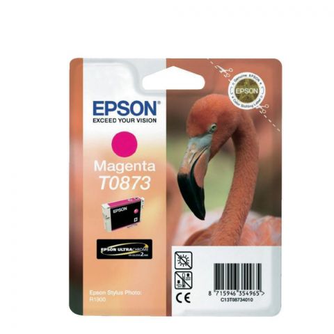 Epson Μελάνι Inkjet T0873 Magenta  (C13T08734010) (EPST087340)