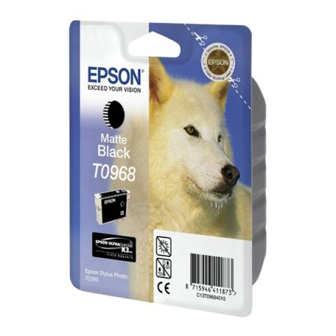 Epson Μελάνι Inkjet T0968 Matte Black (C13T09684010) (EPST096840)