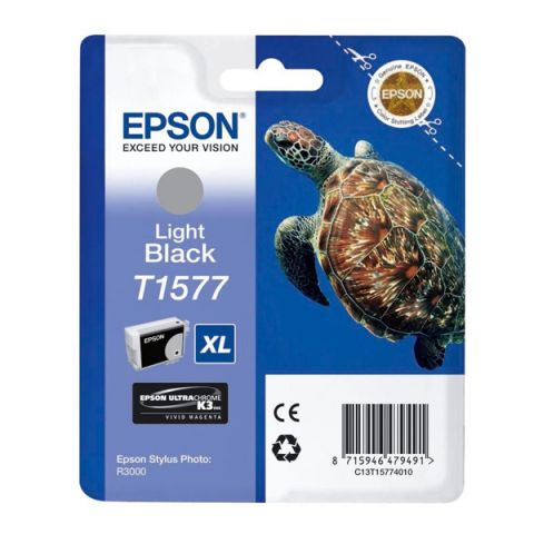 Epson Μελάνι Inkjet T1577 XL Light Black (T15774010) (EPST157740)