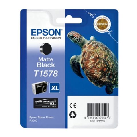 Epson Μελάνι Inkjet T1578 XL Matte Black (T15784010) (EPST157840)