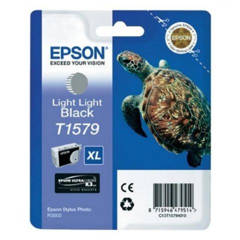 Epson Μελάνι Inkjet T1579 XL Light Light Black (T15794010) (EPST157940)