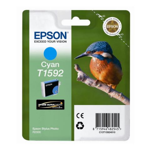 Epson Μελάνι Inkjet T1592 Cyan (T15924010) (EPST159240)