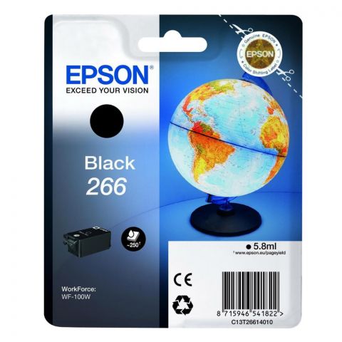 Epson Μελάνι Inkjet Series 266 Black  (C13T26614010) (EPST266140)