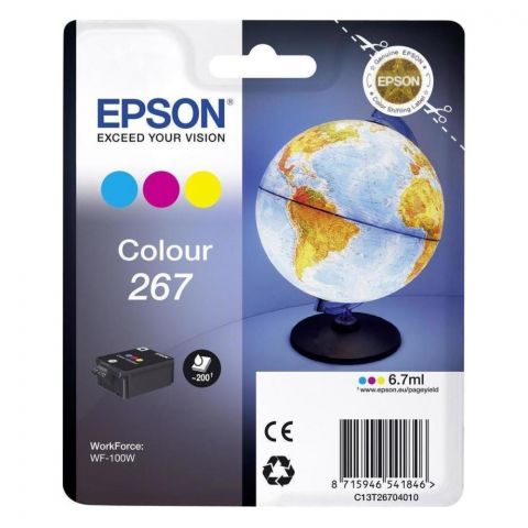 Epson Μελάνι Inkjet Series 267 3-Colour (C13T26704010) (EPST267040)