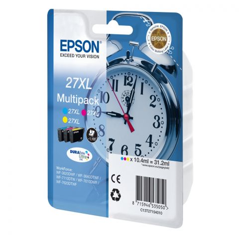 Epson Μελάνι Inkjet Series 27 XL Multipack 3-color (C13T27154012) (EPST271540)