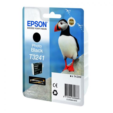 Epson Μελάνι Inkjet T3241 Black (C13T32414010) (EPST324140)