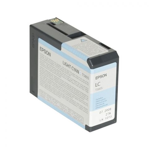 Epson Μελάνι Inkjet T5805 Light Cyan (C13T580500) (EPST580500)