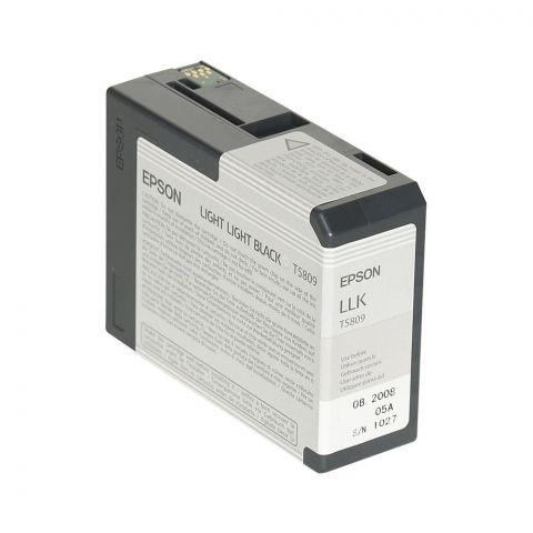Epson Μελάνι Inkjet T5809 Light Light Black (C13T580900) (EPST580900)