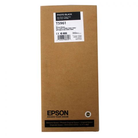 Epson Μελάνι Inkjet T5961 Photo Black (C13T596100) (EPST596100)