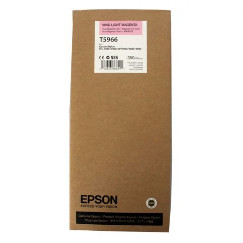 Epson Μελάνι Inkjet T5966 Vivid Light Magenta (C13T596600) (EPST596600)