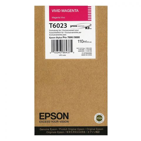 Epson Μελάνι Inkjet T6023 Vivid Magenta (C13T602300) (EPST602300)