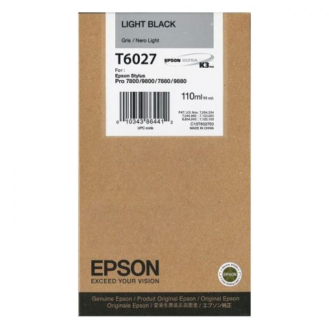 Epson Μελάνι Inkjet T6027 Light Black (C13T602700) (EPST602700)