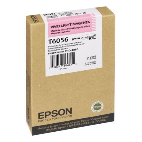 Epson Μελάνι Inkjet T6056 Vivid Light Magenta (C13T605600) (EPST605600)