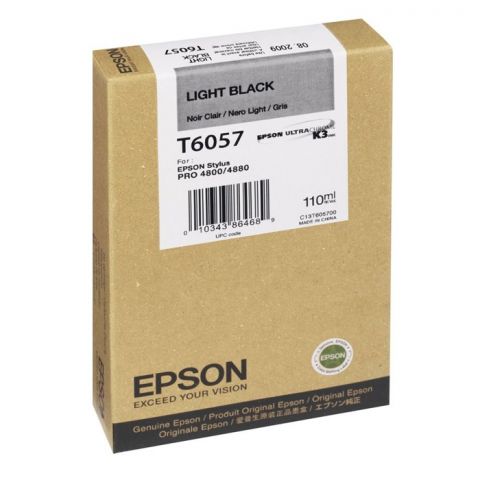 Epson Μελάνι Inkjet T6057 Light Black (C13T605700) (EPST605700)