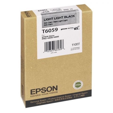 Epson Μελάνι Inkjet T6059 Light Black (C13T605900) (EPST605900)