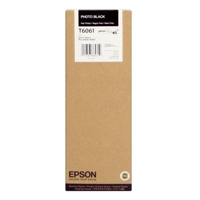 Epson Μελάνι Inkjet T6061 Photo Black (C13T606100) (EPST606100)