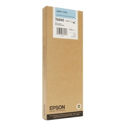 Epson Μελάνι Inkjet T6065 Light Cyan (C13T606500) (EPST606500)
