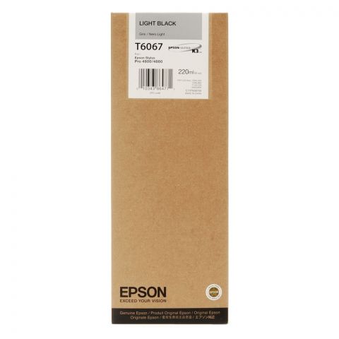 Epson Μελάνι Inkjet T6067 Light Black (C13T606700) (EPST606700)