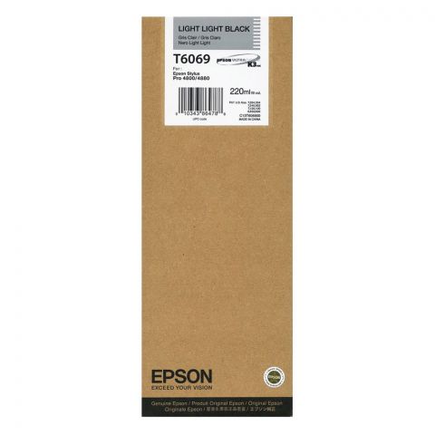 Epson Μελάνι Inkjet T6069 Light Light Black (C13T606900) (EPST606900)