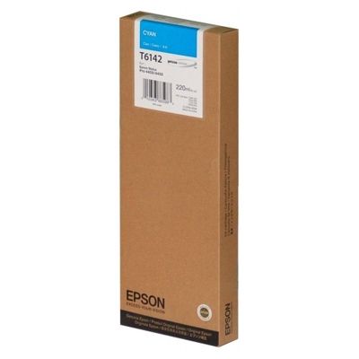Epson Μελάνι Inkjet T6142 Cyan (C13T614200) (EPST614200)